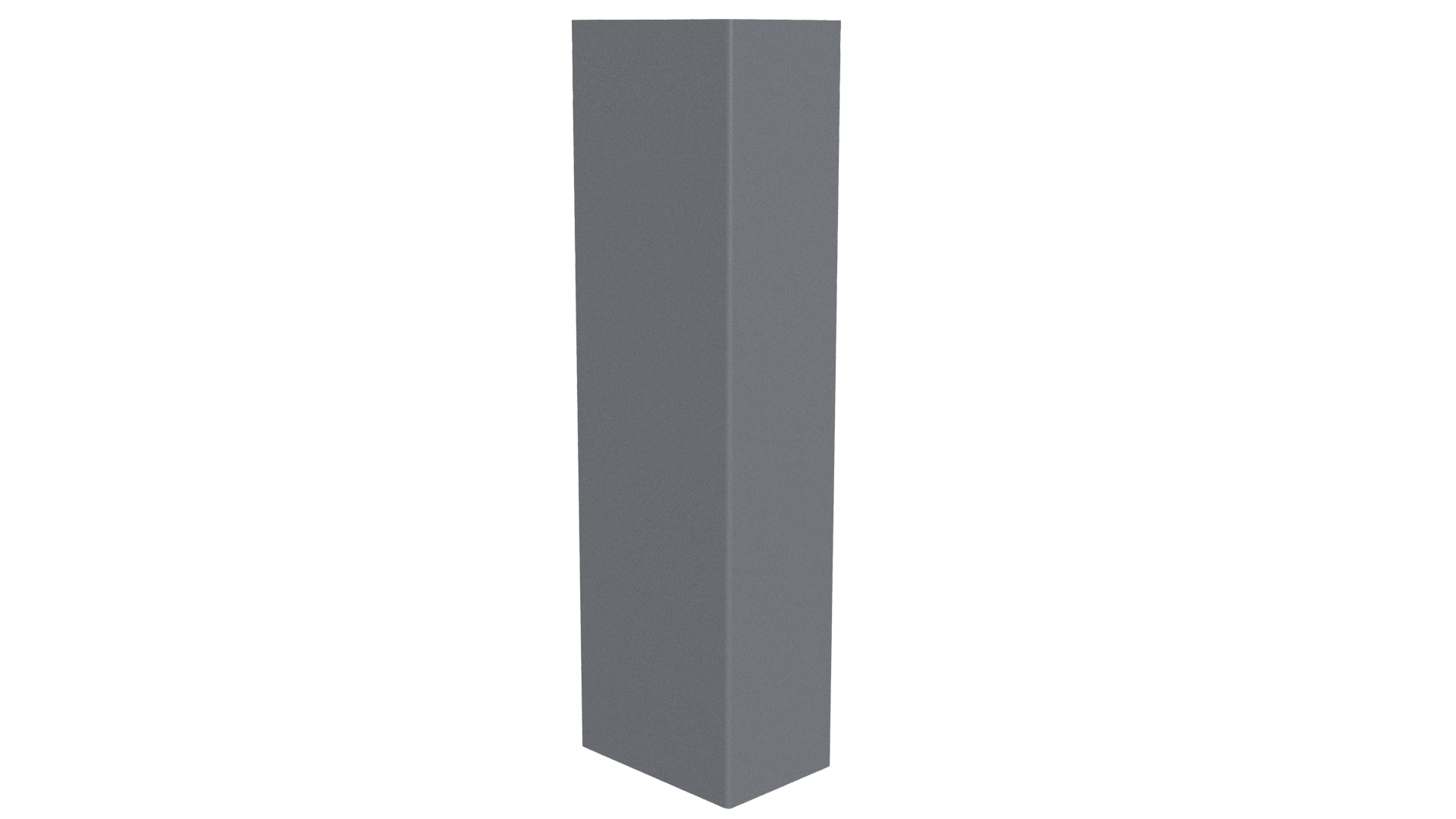 Стойка 40x60x40 мм, 7040 серое окно глянцевый