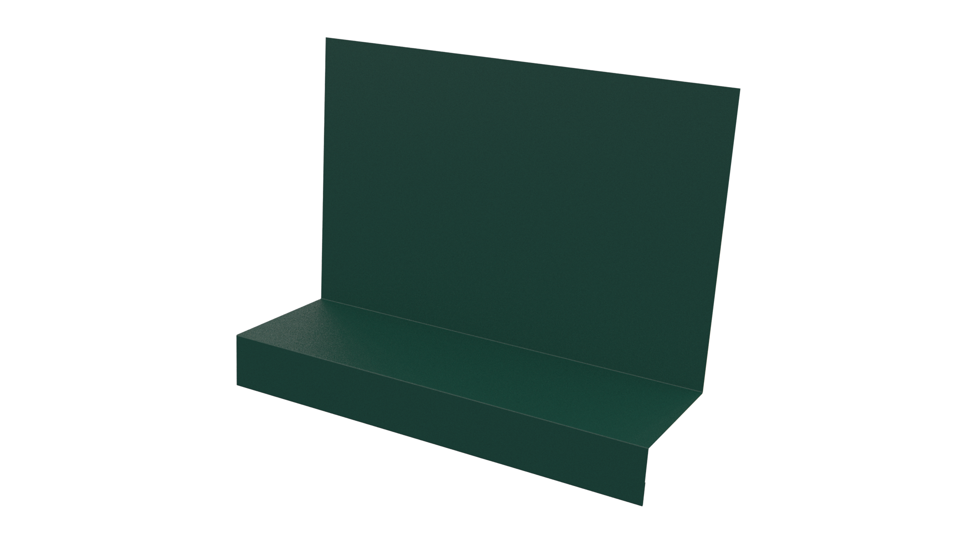 Примыкание боковое фальц 25x65x130 мм, 6005 зеленый мох матовый