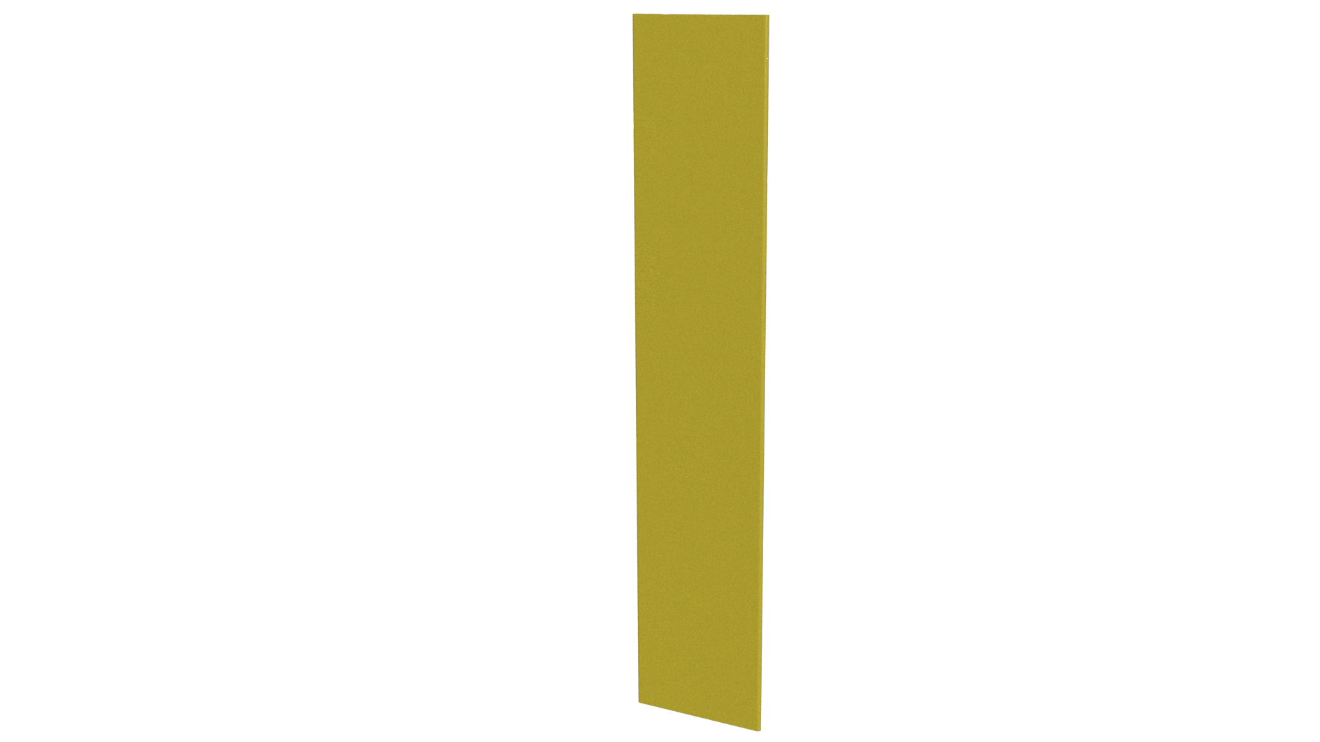 Крепежная планка 10x40x10 мм, 1018 цинково-желтый глянцевый
