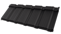 Профиль Пегас 1185/1150x0,45 мм, 9005 черный янтарь матовый