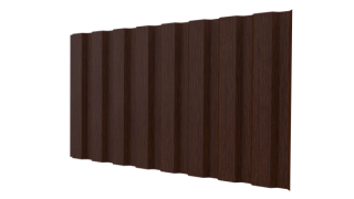 Профнастил С20B 1150/1100x0,45 мм, Золотистый дуб 3D