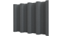 Профнастил Н75 800/750x0,55 мм, цинк