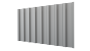 Профнастил С20B 1150/1100x0,6 мм, цинк