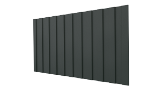 Профнастил С8 1200/1150x0,5 мм, 6009 пихтовый зелёный матовый