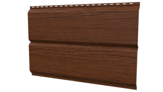 Л-брус 264/240x0,45 мм, Золотой орех 3D