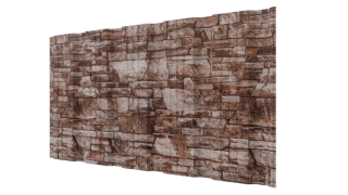 Профнастил К20 1195/1130x0,45 мм, Дикий камень