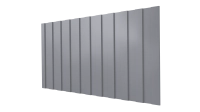Профнастил С8 1200/1150x0,65 мм, 7040 серое окно глянцевый