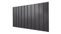 Профнастил С8 1200/1150x0,65 мм, 8019 серо-коричневый глянцевый