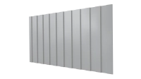 Профнастил С8 1200/1150x0,4 мм, 7035 светло-серый глянцевый