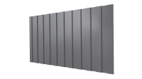 Профнастил С8 1200/1150x0,4 мм, 7037 пыльно-серый глянцевый