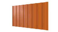 Профнастил С20R 1150/1100x0,7 мм, 2011 насыщенный оранжевый глянцевый