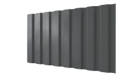 Профнастил С20A 1150/1100x0,4 мм эконом, 7005 мышино-серый глянцевый